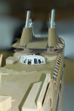 maquette ferry napoleon bonaparte vue ensemble verrière sur pont